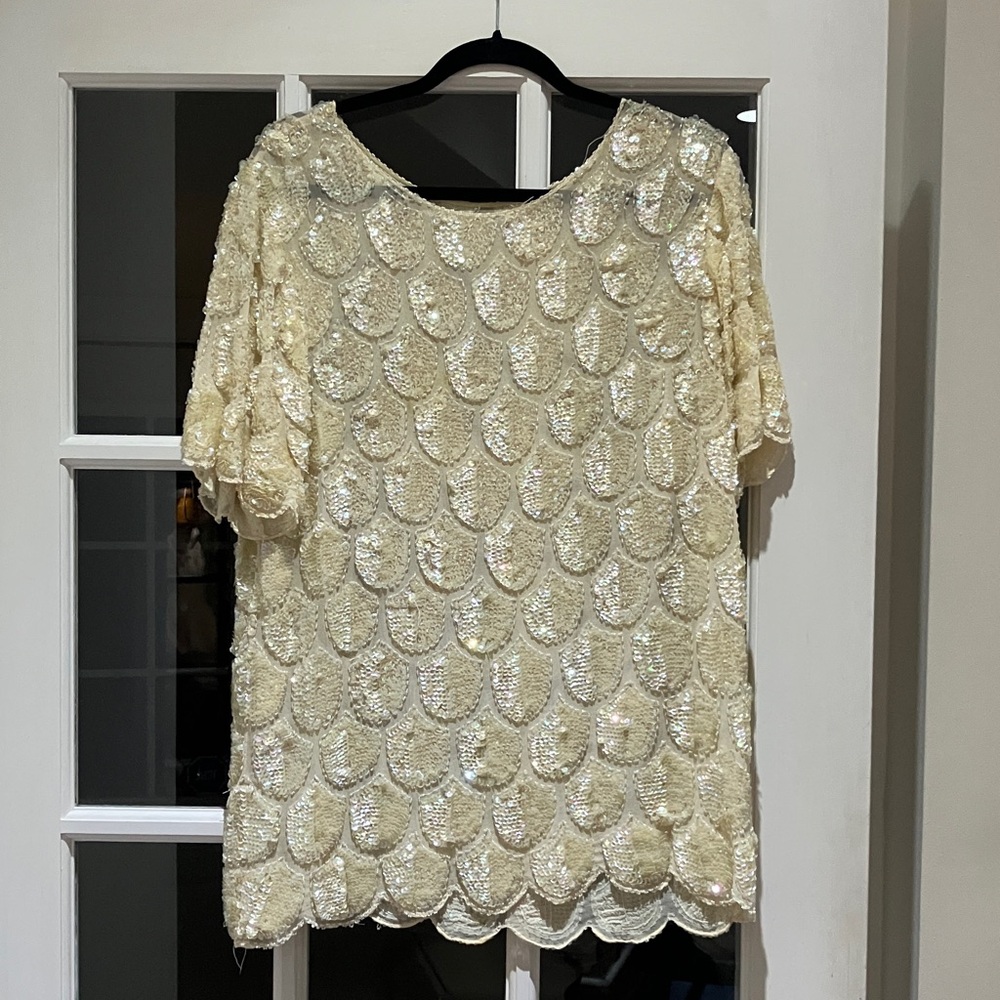 Vintage sequin tshirt